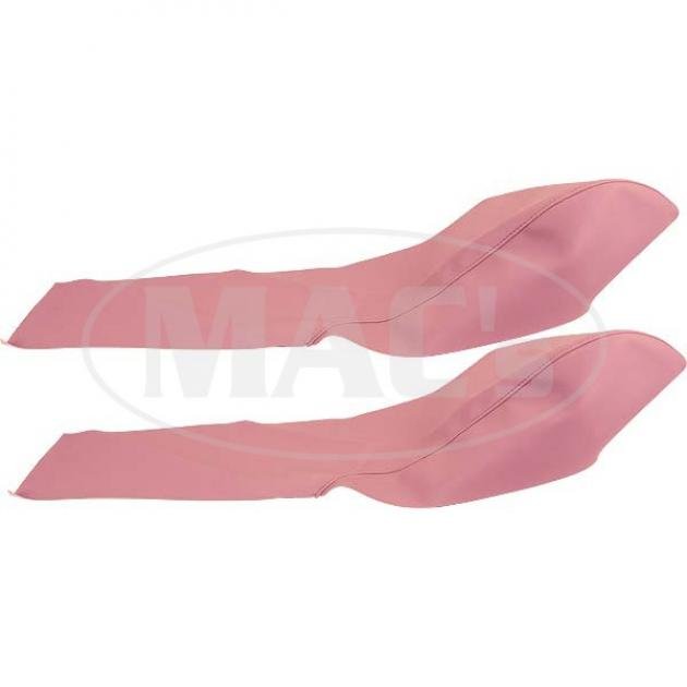 Arm Rest Covers - Rose - Ford Sunliner - Body Style 76B