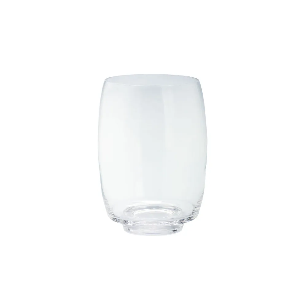 7.5″ Clear Solid Glass Classic Candle Holder
