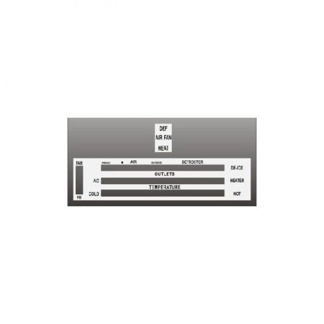 GMC Suburban White Heater Control,67..72
