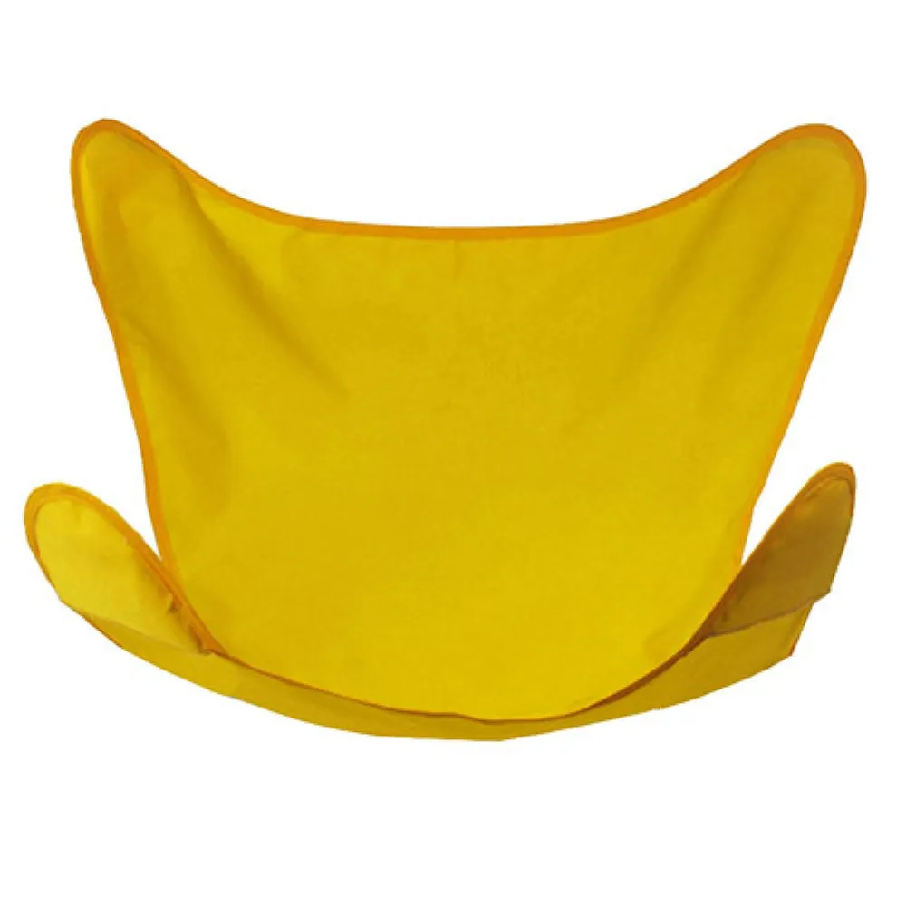 35″ Yellow Solid Replacement Cover for Butterfly Chair