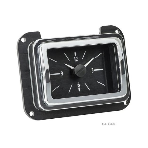 Ford Dakota VLC Analog Clock With Black Alloy Style Face, 1940