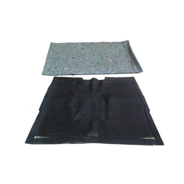 Dennis Carpenter Floor Mat - Rubber - No Die Cut Holes - 1938-47 Ford Truck 81C-7013000