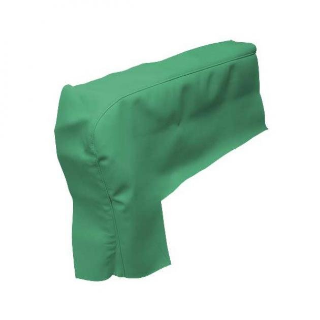 Lower Quarter Trim Rear Arm Rest Covers - Light Green - Ford Victoria - Body Style 64C