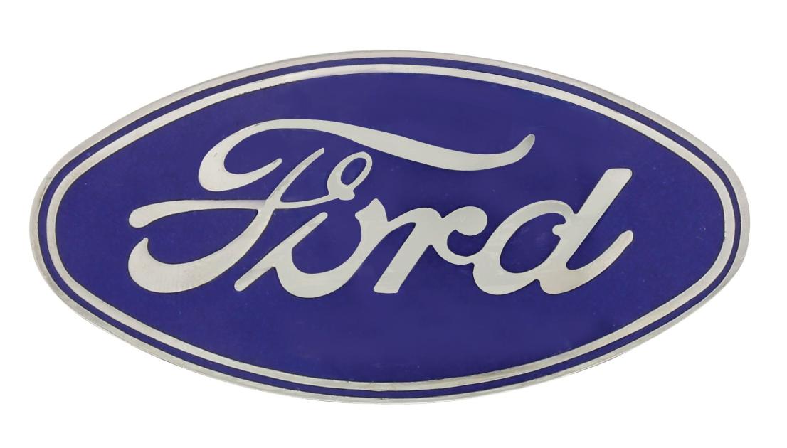 United Pacific Radiator Shell Emblem w/Adhesive Mount For 1928-30 Ford Model A A3003A