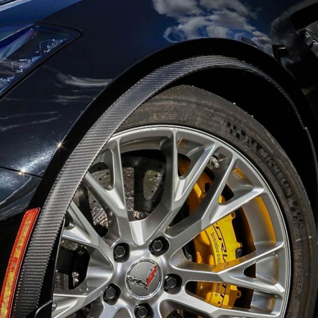Corvette ConceptZ Z06 OE Style Carbon Fiber Fender Flares, 2015-2017