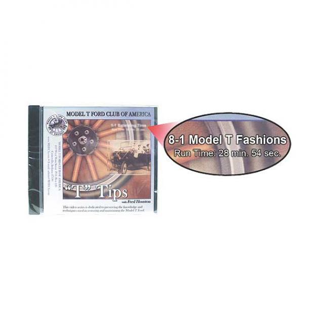 MTFCA T Tips On DVD - Model T Fashions - Series 8 - Volume 1