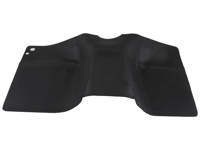 Front Rubber Floor Mat, Bronco script