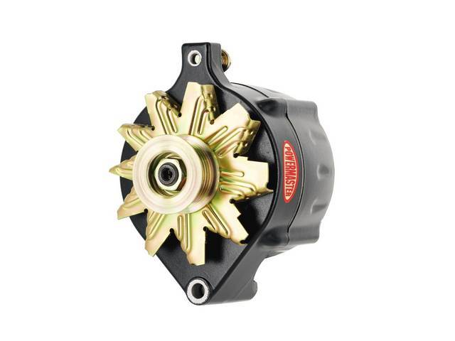Alternator, by Powermaster, 1G, Black Case