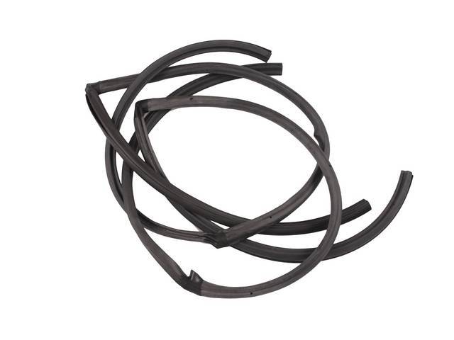 WEATHERSTRIPS, ROOF SIDE RAIL, BEST REPRO