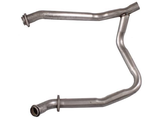 Y-Pipe, Single Exhaust,2 Pipes