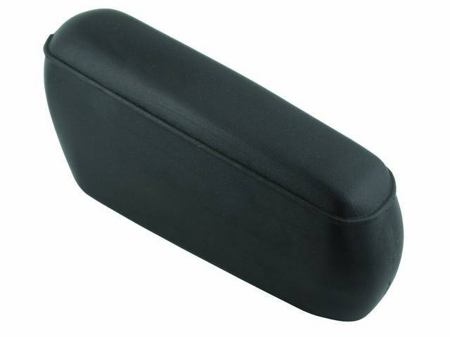 ARM RESTS, REAR SEAT, BLACK