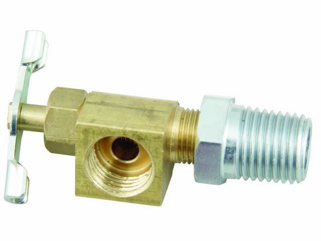 Fuel Tank Drain and Line Connector Petcock