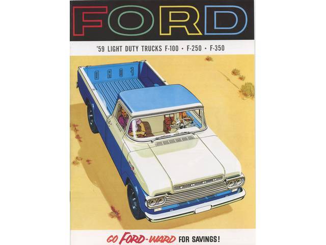 SALES BROCHURE, DEALER, 1959