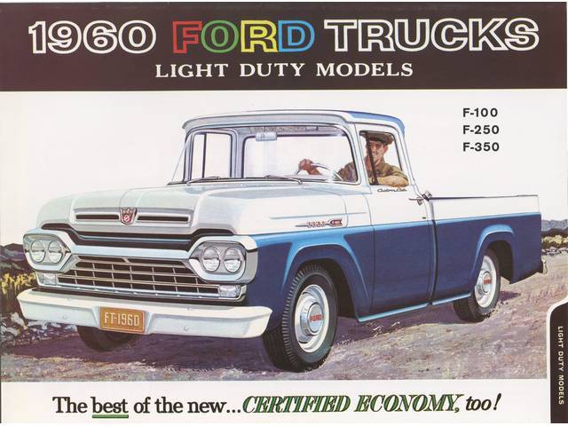 SALES BROCHURE, DEALER, 1960