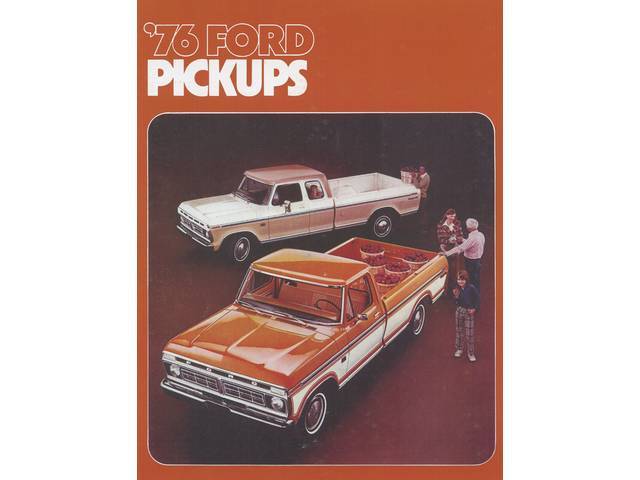 SALES BROCHURE, DEALER, 1976