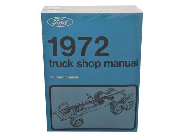 Shop Manual, 1972 Ford Truck and Bronco