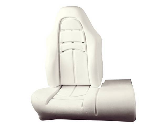 Front Split Bench Seat Foam Set, RH and Center Sections