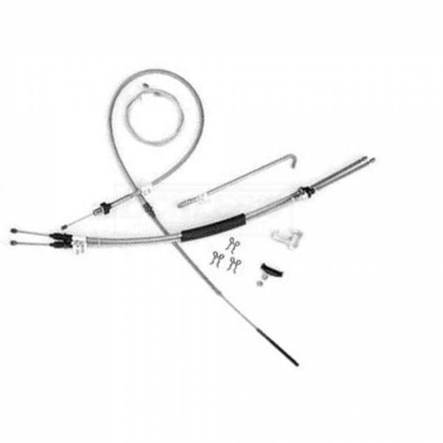 Nova Parking Brake Cable Set, Steel, 1968-1974