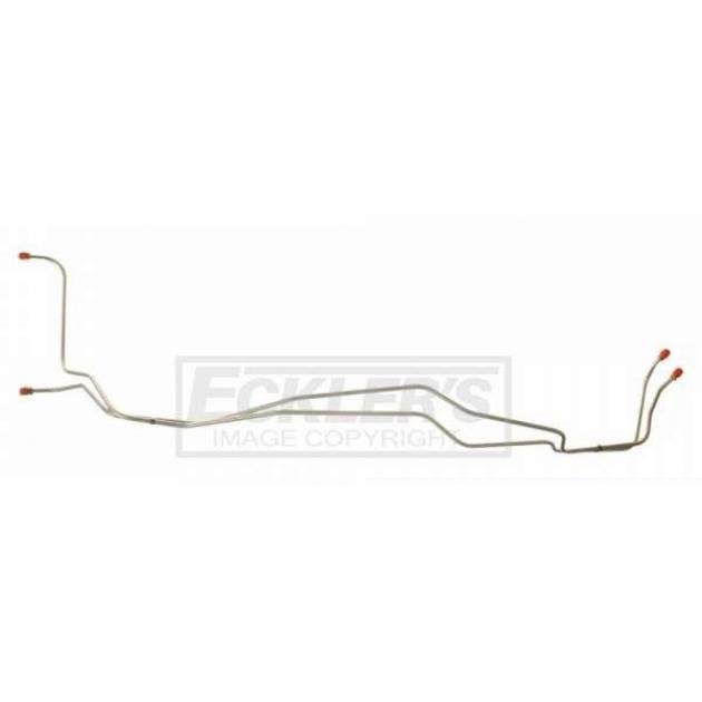 Chevy II Or Nova Vacuum Advance Line, V8, Two Barrel, Steel1962-1964