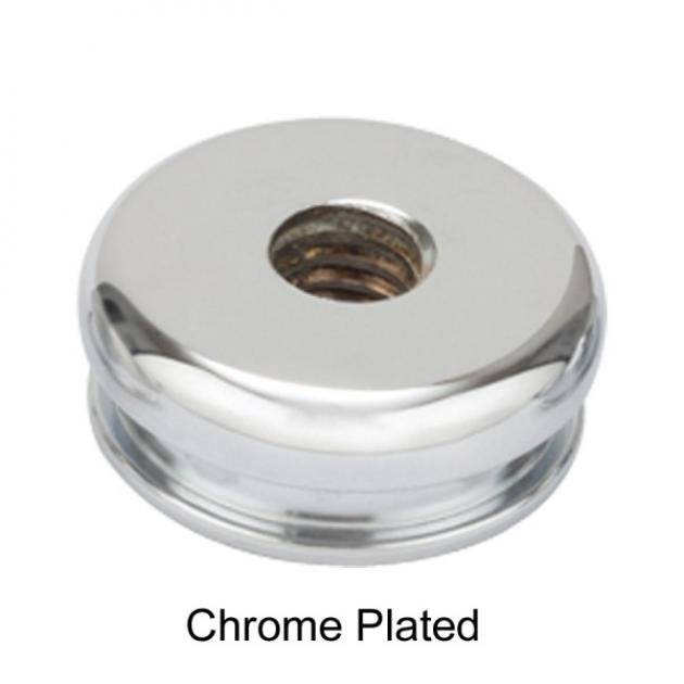 Bezel For Hi-Top Boot, Chrome-Plated Billet Aluminum, Choice of Thread, Lokar