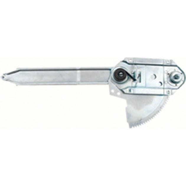 1969-72 Nova, Ventura, Manual Front Door Window Regulator, 4 Door, LH Drivers Side