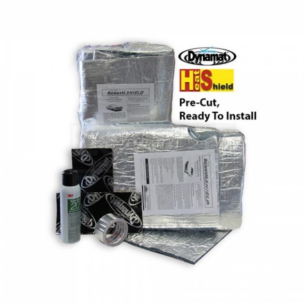 Quiet Ride Insulation, Rear Body Panel Kit, Convertible| CORV 6367-CVBPK Corvette 1963-1967