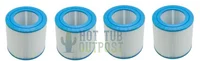 Filbur 4-Pack FC-0684 Predator Clean and Clear 50 Filter C-9405 PAP50-4