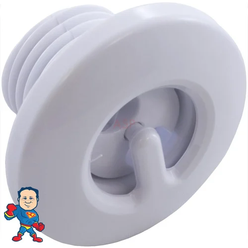 G&G Micro Pulse Internal Jet Assembly – Twin Roto 1-5/8″ White Smooth Face – Thread In