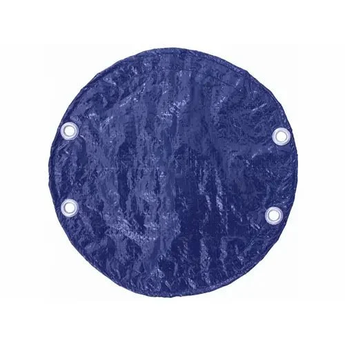 GPC Winter Covers 12′ x 24′ Blue/Black Oval Solid Winter Pool Cover for Above Ground Pool 771628AGBLB