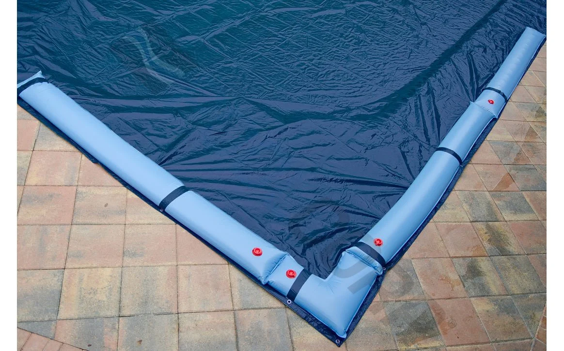 GPC Winter Covers 12′ x 24′ Blue/Black Rectangle Solid Winter Pool Cover for Above Ground Pool 771729IGBLB
