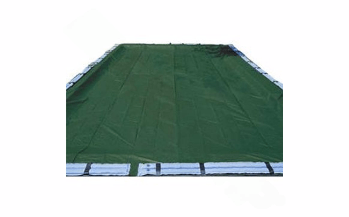 GPC Winter Covers 25′ x 50′ Green/Black Unbound Rectangle IG Winter Cover for 20′ x 45′ Rect Pool