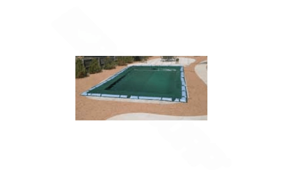 GPC Winter Covers 30′ x 50′ Green/Black Bound Deluxe Rect IG Winter Cover for 25′ x 45′ Rect Pool