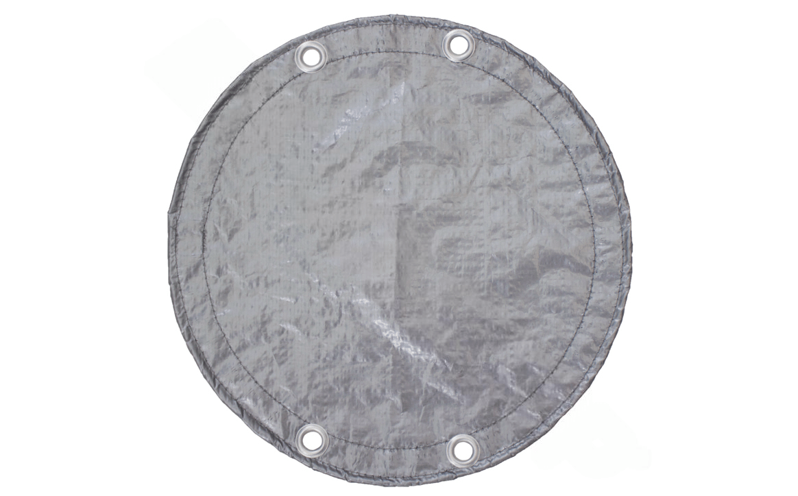 GPC Winter Covers COVER OVAL 15’x30′ SILVER/BLACK