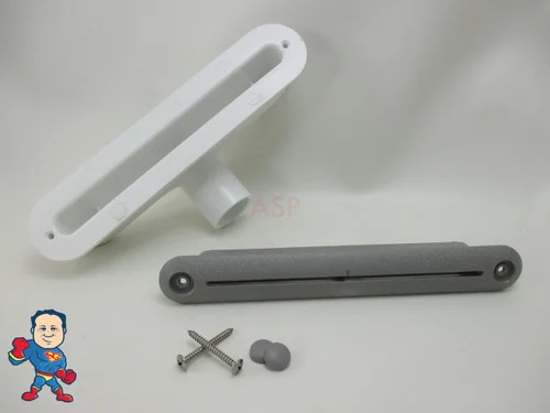 Gray 8″ Aqua Fall Waterfall Assembly 672-5400 – 3/4″ Slip Connection with Mounting Screws