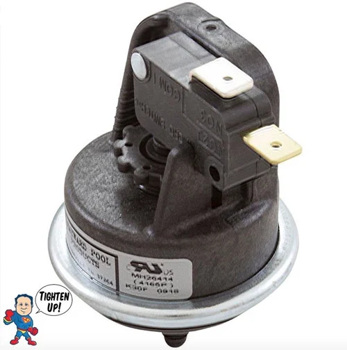 Hayward HeatPro Pool Heater Pressure Flow Switch HP20654T HP21104TC HP21404T HP21124T Replacement Part