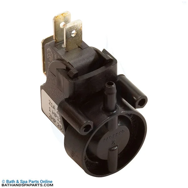 Herga Momentary Side Spout SPDT Air Switch (6871-OOO-U126)