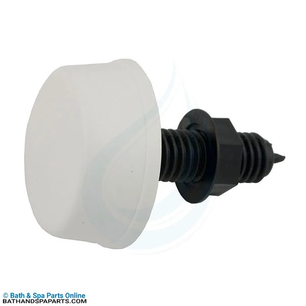 Herga Mushroom Air Button [White] (6433-CZZZ)