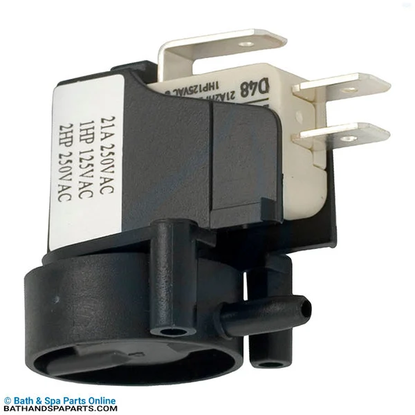 Herga Side Spout Latch SPDT Air Switch [20A] (6871-AOO-U106)