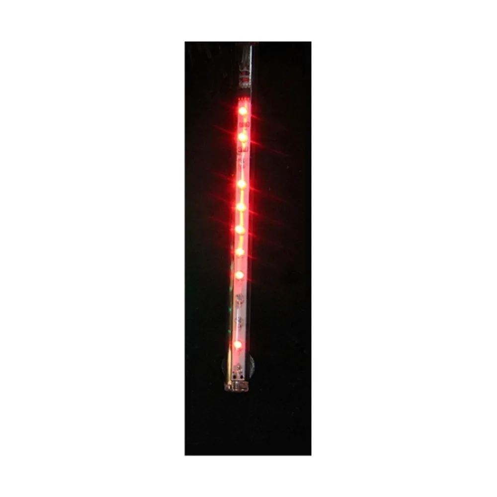 Clear LED Lighted Dripping Icicle Tube Holiday Decoration 32”