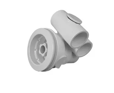 Hydro Air 1 1/2 x 1 Caged Freedom Jet Complete White 10-FS715AC WHT
