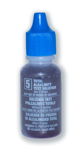 HydroTools Alkalinity Test Solution Refill for Swimming Pool – 0.5oz, Easy to Use for Safe Water