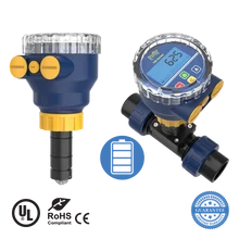 ICON – TIB Truflo Insertion Battery Operated Paddle Wheel Flow Meter – 6″ – 24″ PVDF – TIB-PF-L