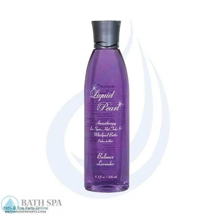 InSPAration Liquid Pearl 8oz Balance Lavender Aromatherapy Elixir For Spa Soaks And Whirlpool Baths