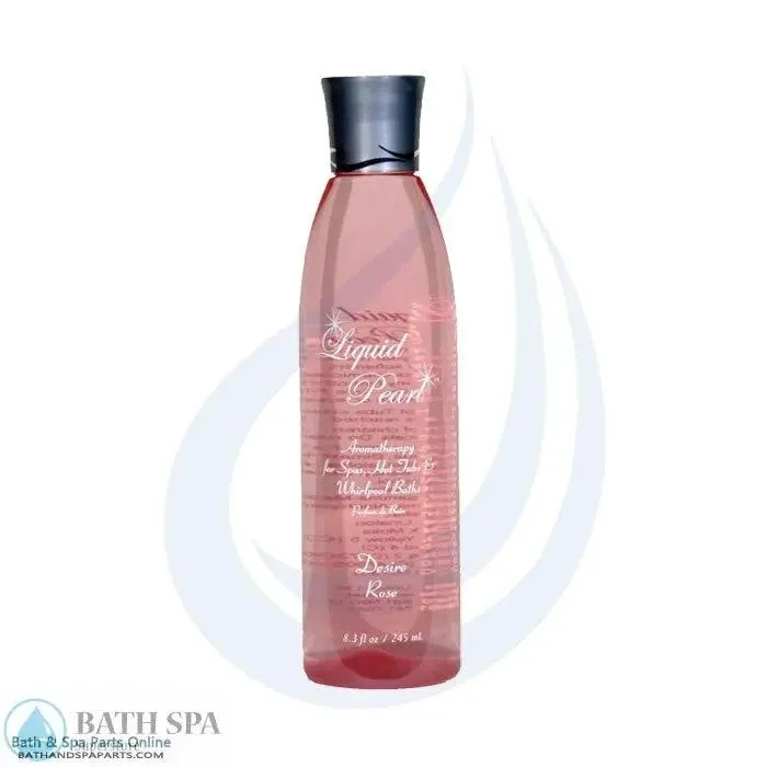 InSPAration Liquid Pearl 8oz Desire Rose Aromatherapy Elixir for Spa Bath and Pool Wellness