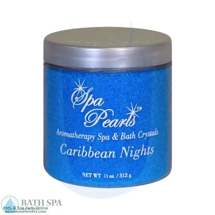 InSPAration Spa Pearls Caribbean Nights Aromatherapy Crystals 11 Oz Jar For Relaxing Home Spa Bath Experience