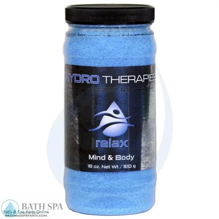 InSPAration Sport RX Relax Aromatherapy Crystals 18 Ounce Bath Spa Mind and Body Wellness for Pool and Home Spa