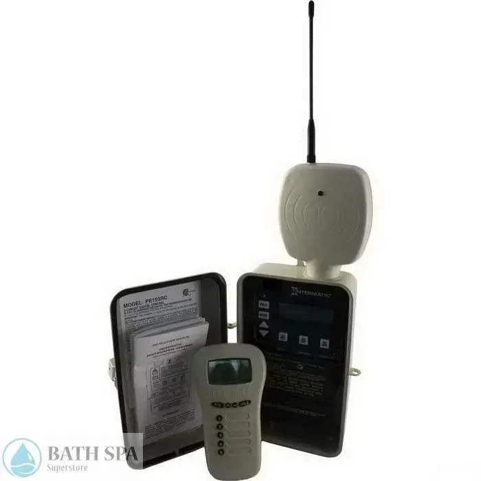 Intermatic 24-Hour Time Clock [PE153RC] [115v/230v] [3PST] [Digital] [Remote] (PE153RC)