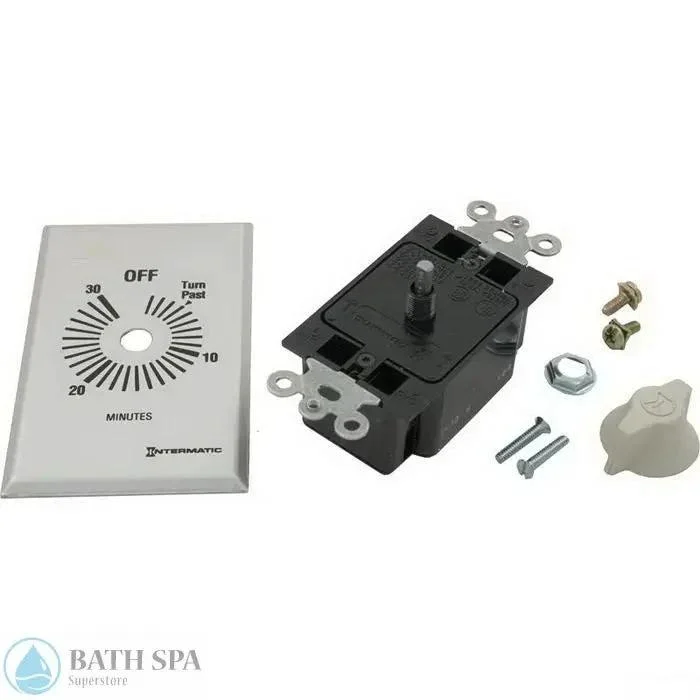 Intermatic SPST Wound Timer [30min] [20A] (FF30MC)