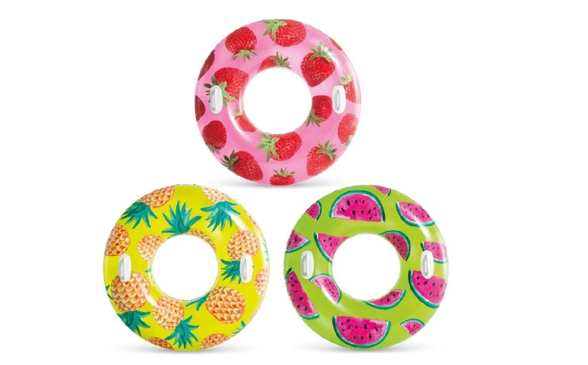Intex 56261EP Tropical Fruit Tubes Assorted 42″