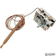 Invensys SPST Safety Thermostat 25A | 5/16″ Bulb | 48″ Capillary